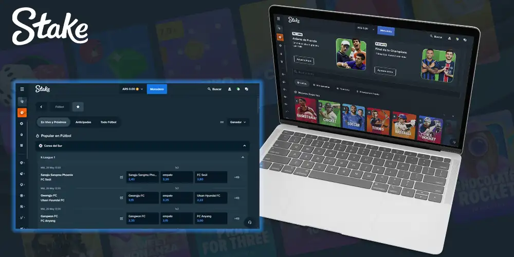 Fútbol en Stake Casino